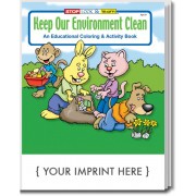 Keep Our Environment Clean Coloring & Activity Book 
