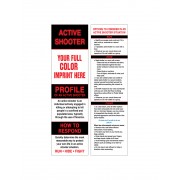 Active Shooter Bookmarks