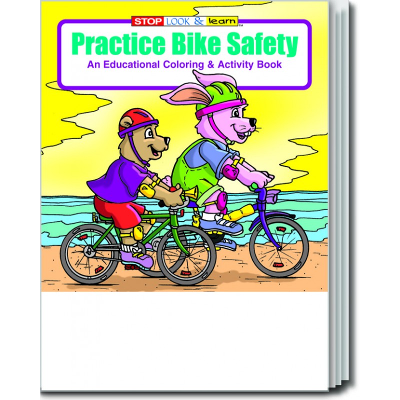 Practice Bike Safety Coloring &Amp; Activity Book