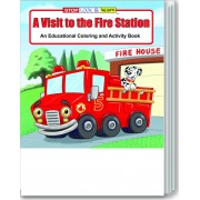Visit to the Fire Station Coloring & Activity Book 