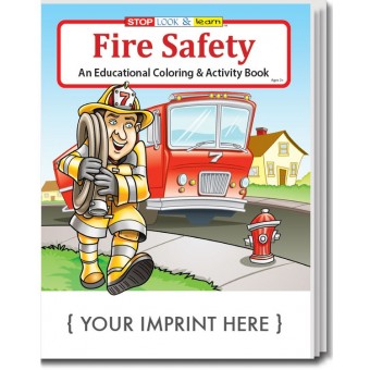 Fire Safety Coloring & Activity Book 