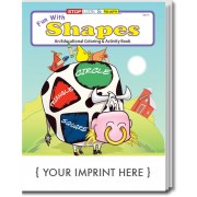  Fun With Shapes Coloring & Activity Book 