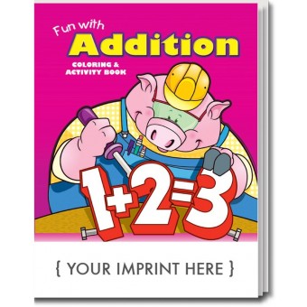  Fun With Addition Coloring & Activity Book 