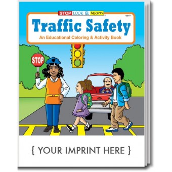 Traffic Safety Awareness Coloring & Activity Book 