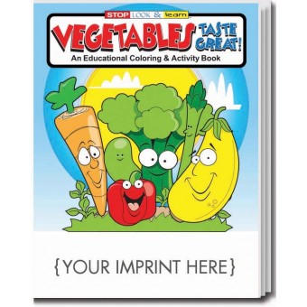 Vegetables Taste Great! Coloring & Activity Book 