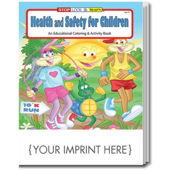 Health & Safety for Children Coloring & Activity Book 