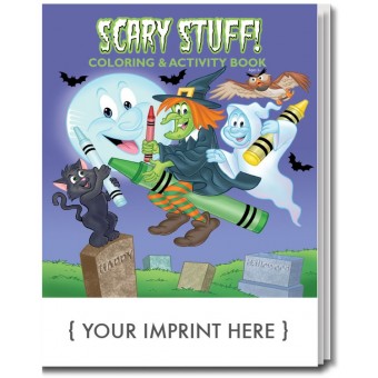 Scary Stuff Coloring & Activity Book 