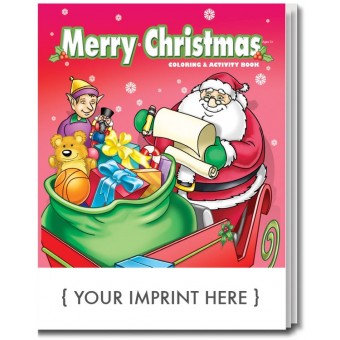 Merry Christmas Coloring & Activity Book 