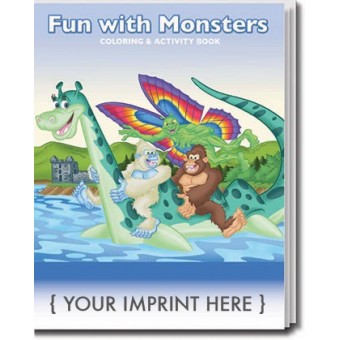 Fun With Monsters Coloring & Activity Book 