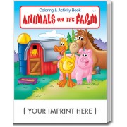 Animals on the Farm Coloring & Activity Book 