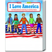 I Love America Coloring & Activity Book 