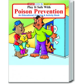 Play It Safe With Poison Prevention Coloring & Activity Book 