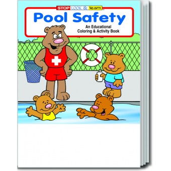 Pool Safety Coloring & Activity Book 