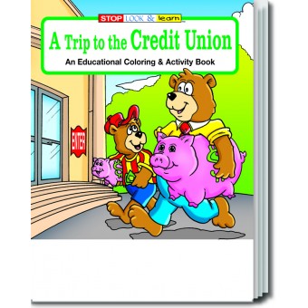 A Trip to the Credit Union Coloring & Activity Book 