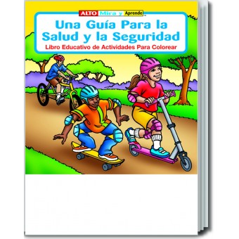 A Guide to Health and Safety (Spanish) Coloring & Activity Book 