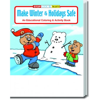 Make Winter and Holidays Safe Coloring & Activity Book 