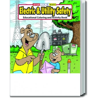 Electric and Utility Safety Coloring & Activity Book 