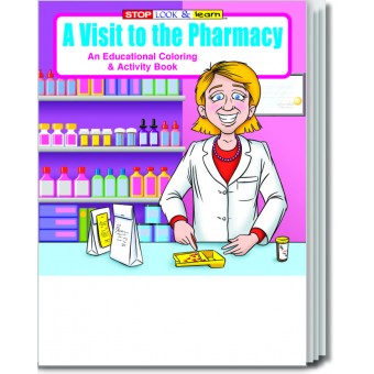  A Visit to the Pharmacy Coloring & Activity Book 