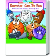 Exercise Can Be Fun Coloring & Activity Book 