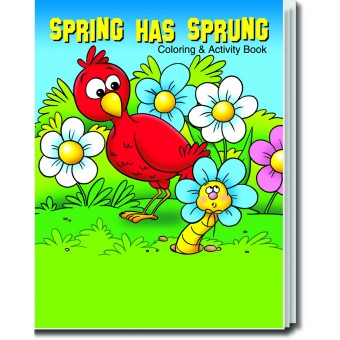 Spring Has Sprung Coloring & Activity Book 
