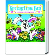 Springtime Fun Coloring & Activity Book 