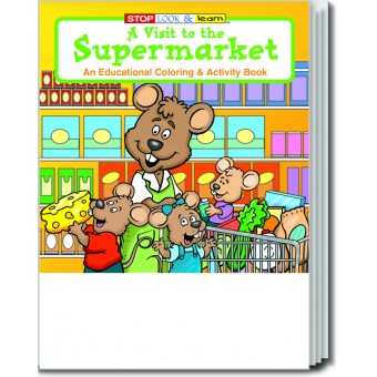 A Visit to the Supermarket Coloring and Activity Book 