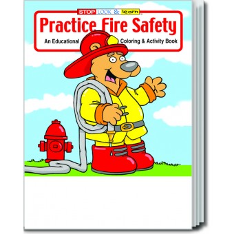 Practice Fire Safety Coloring & Activity Book 