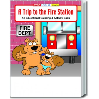 A Trip to the Fire Station Coloring & Activity Book 